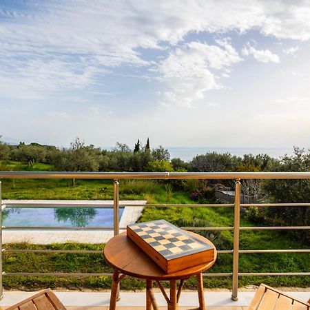 Villa Eleni - Private Pool Bliss Near Kardamili Proástion Exteriér fotografie