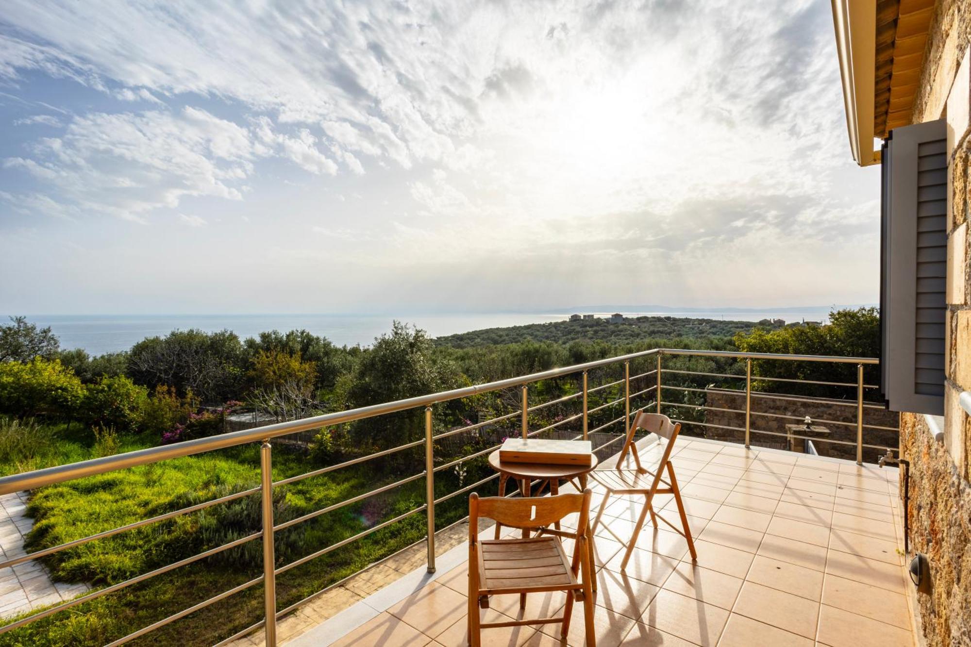 Villa Eleni - Private Pool Bliss Near Kardamili Proástion Exteriér fotografie