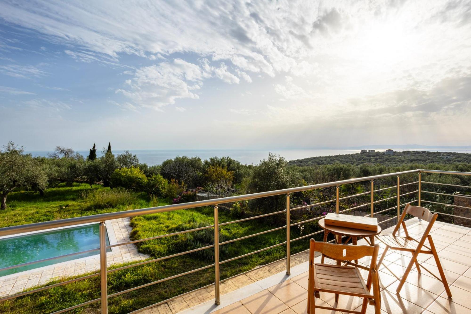 Villa Eleni - Private Pool Bliss Near Kardamili Proástion Exteriér fotografie
