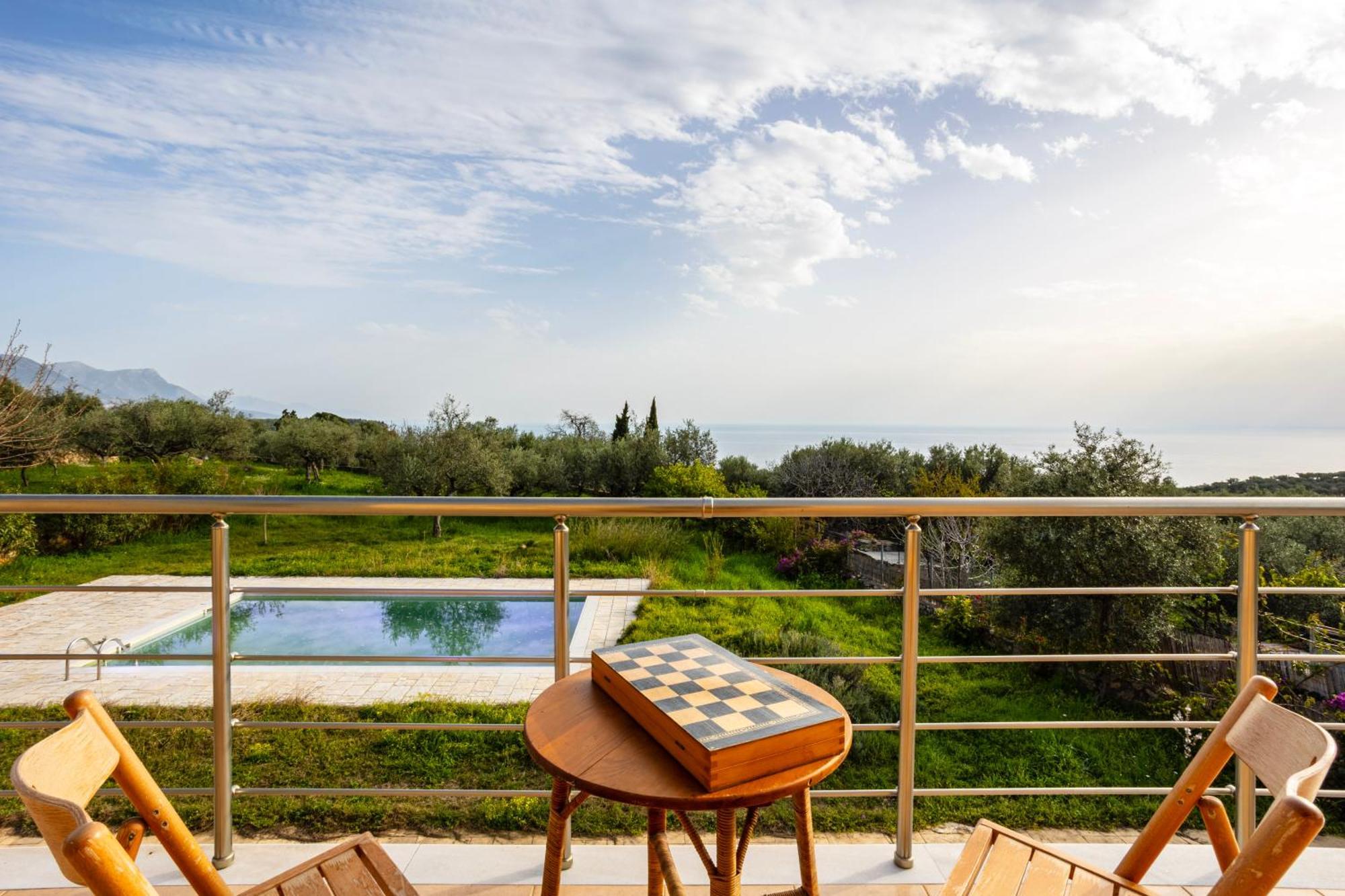 Villa Eleni - Private Pool Bliss Near Kardamili Proástion Exteriér fotografie